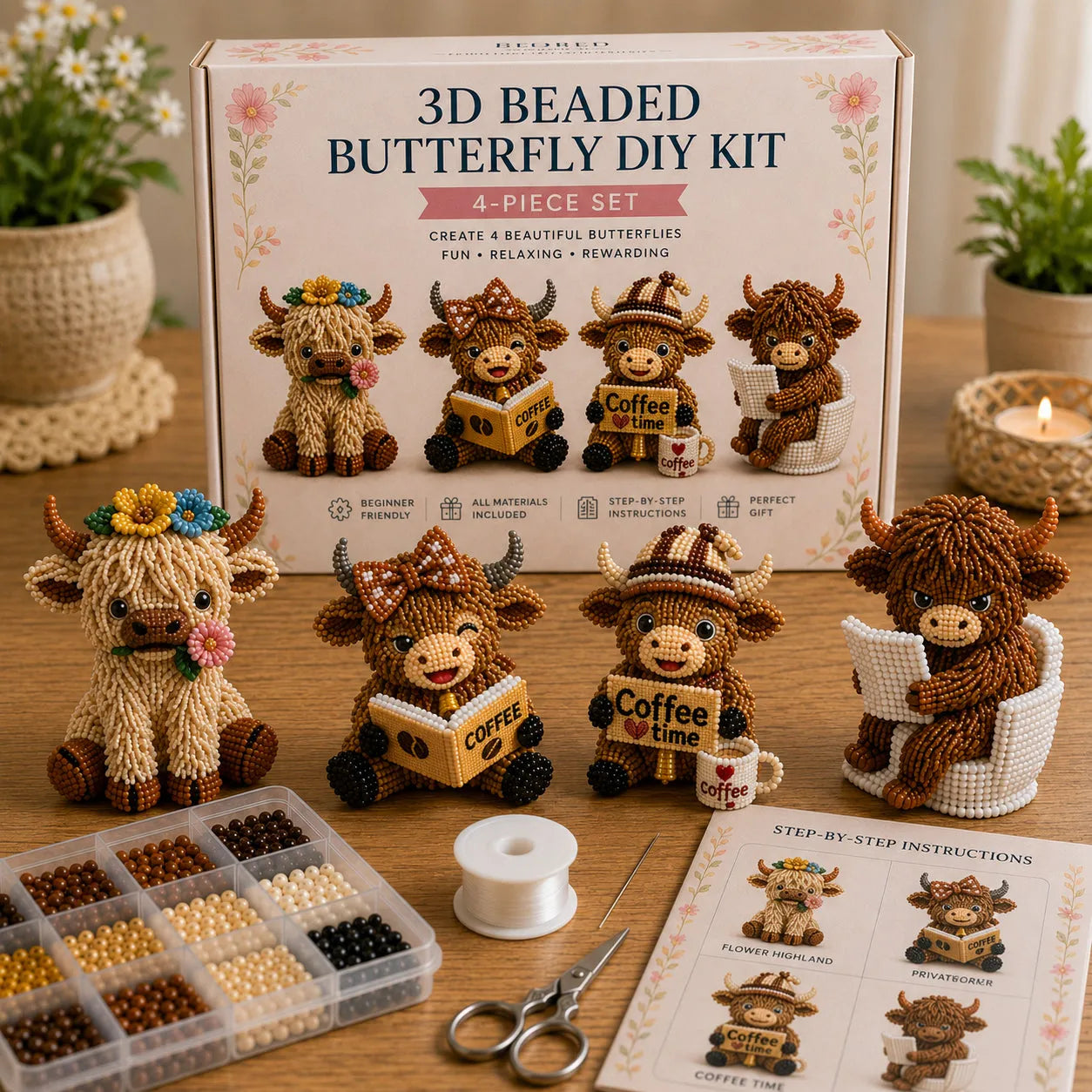 3D Beaded DIY Kit