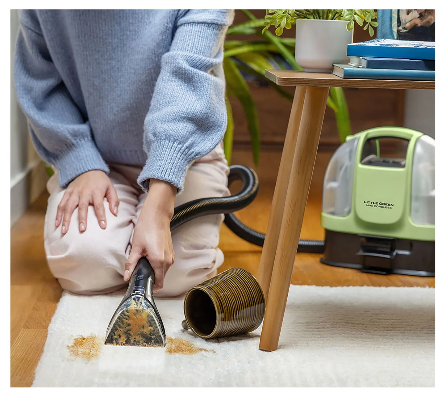 Little Green Mini Cordless Portable Carpet Cleaner