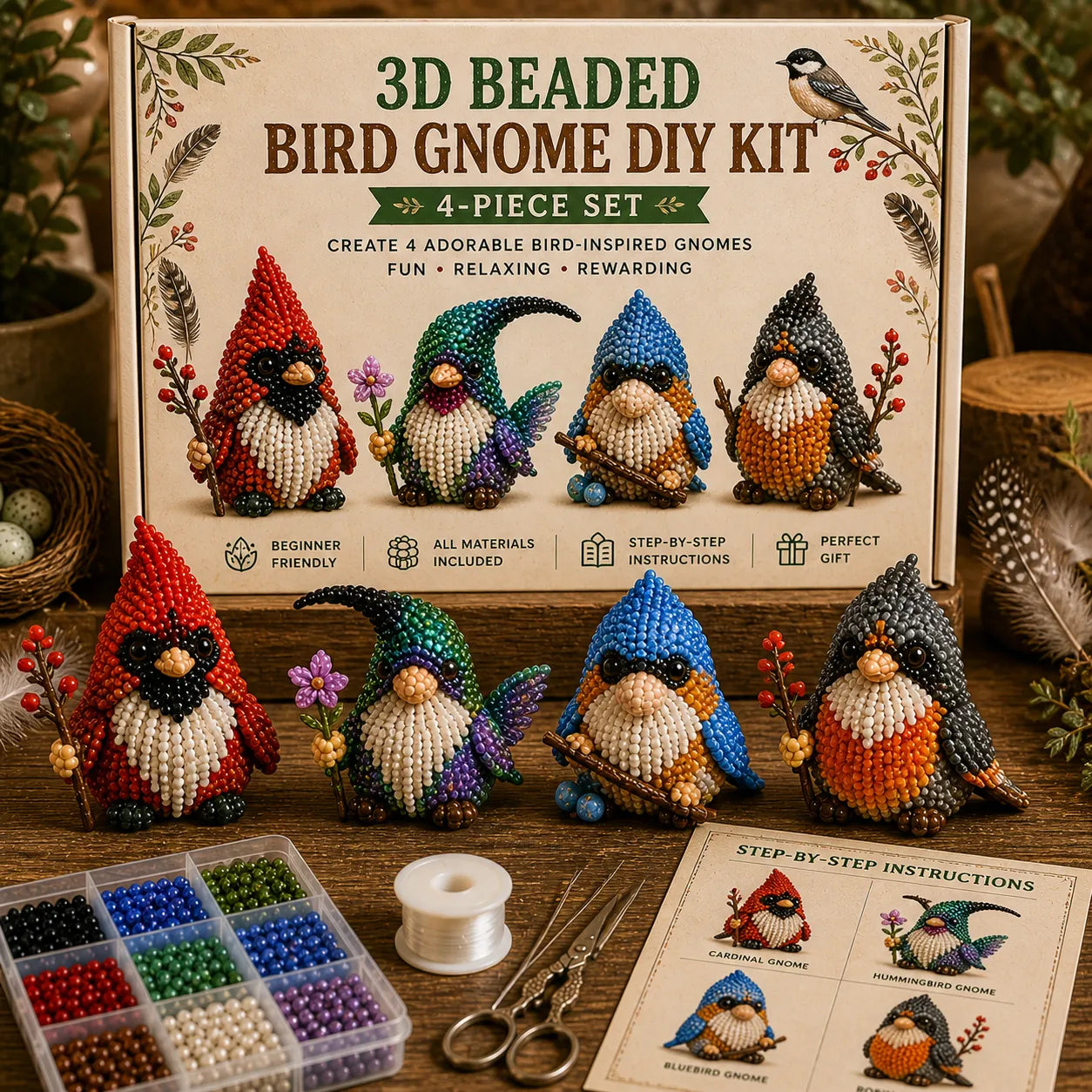 3D Beaded DIY Kit