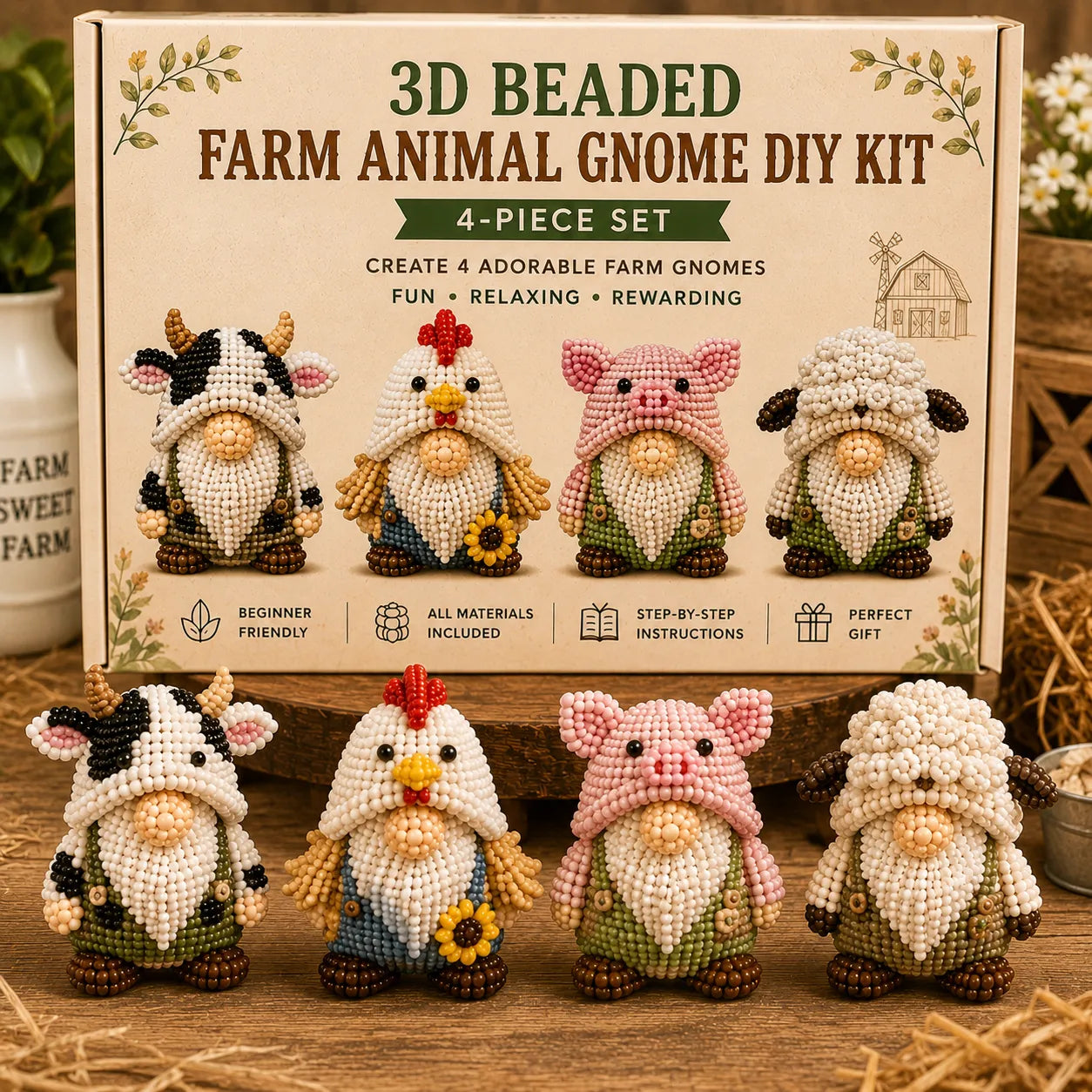 3D Beaded DIY Kit