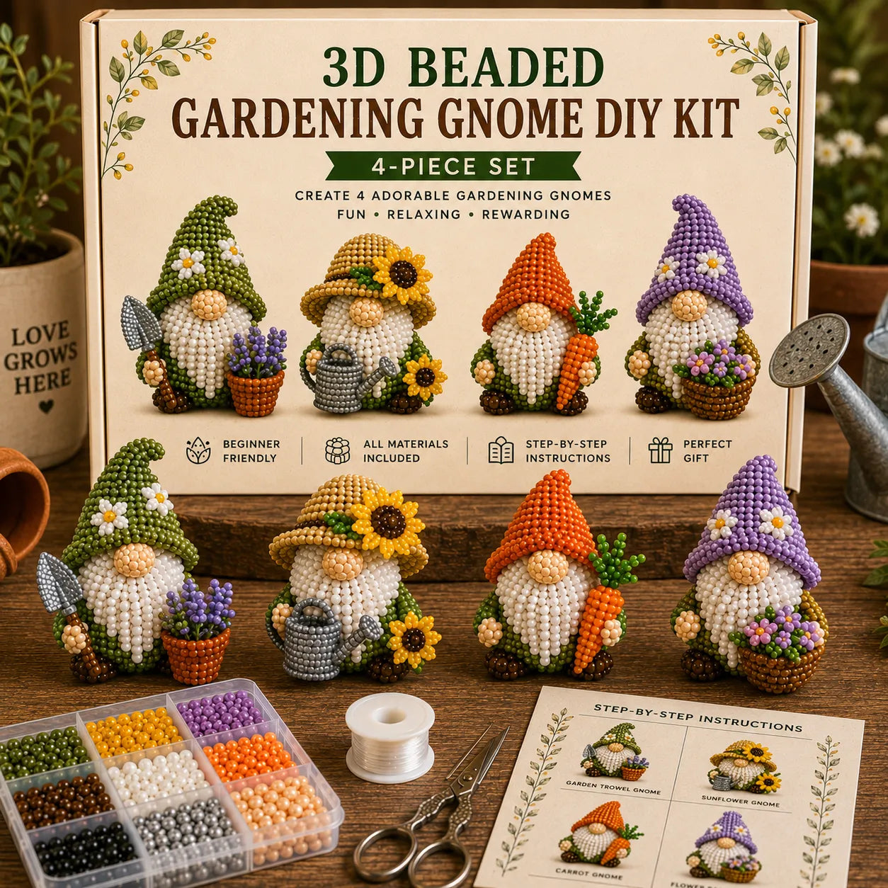 3D Beaded DIY Kit