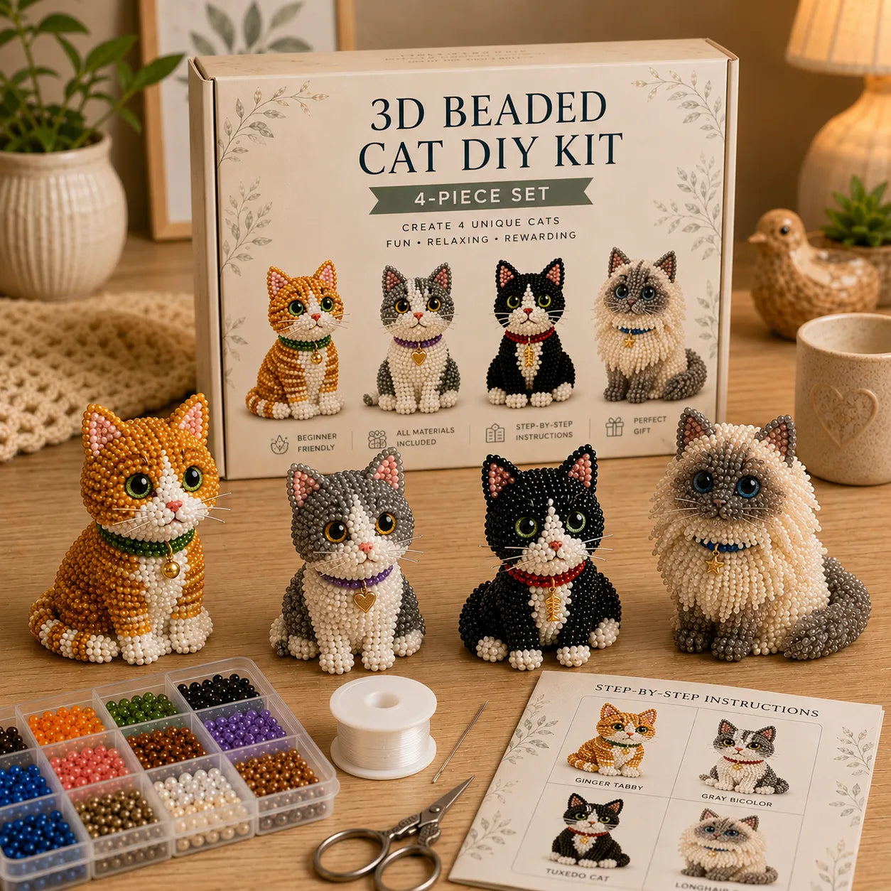 3D Beaded DIY Kit