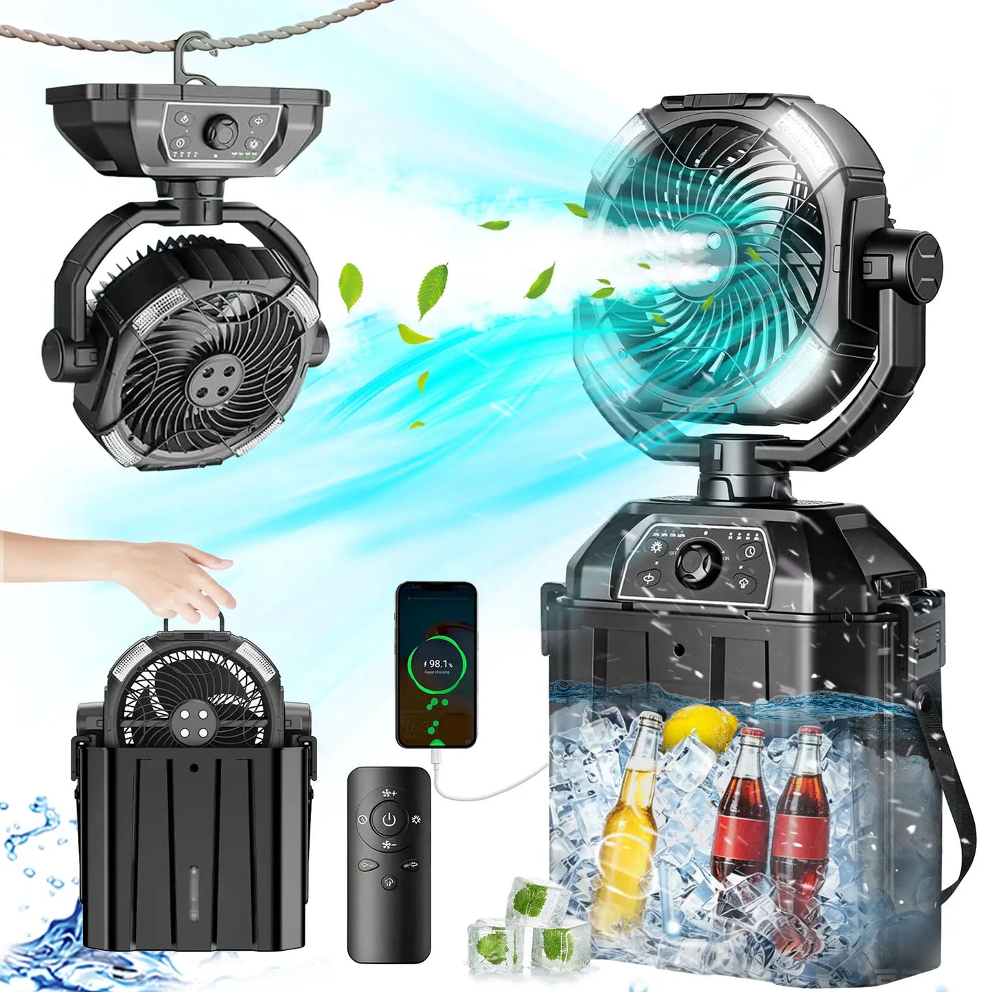 Atomizing Cooling Circulating Fan