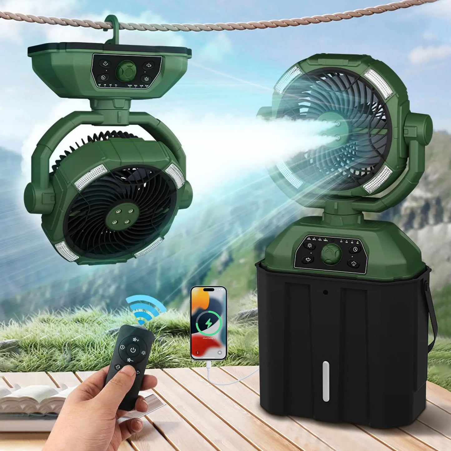 Atomizing Cooling Circulating Fan