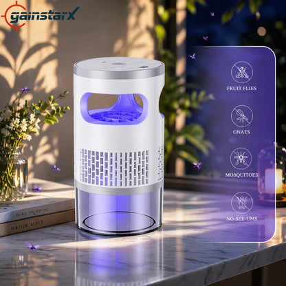 Indoor UV Mosquito Trap - Silent Suction Bug Catcher for Home & Bedroom