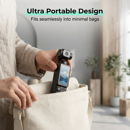 Xtra Muse™ Pro — 2.5K AI Pocket Camera with 180° Rotating Lens