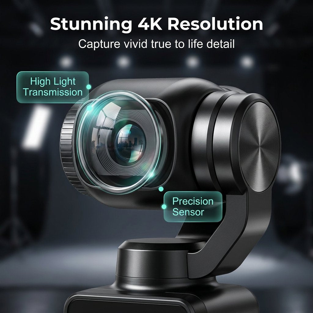 Xtra Muse™ Pro — 2.5K AI Pocket Camera with 180° Rotating Lens